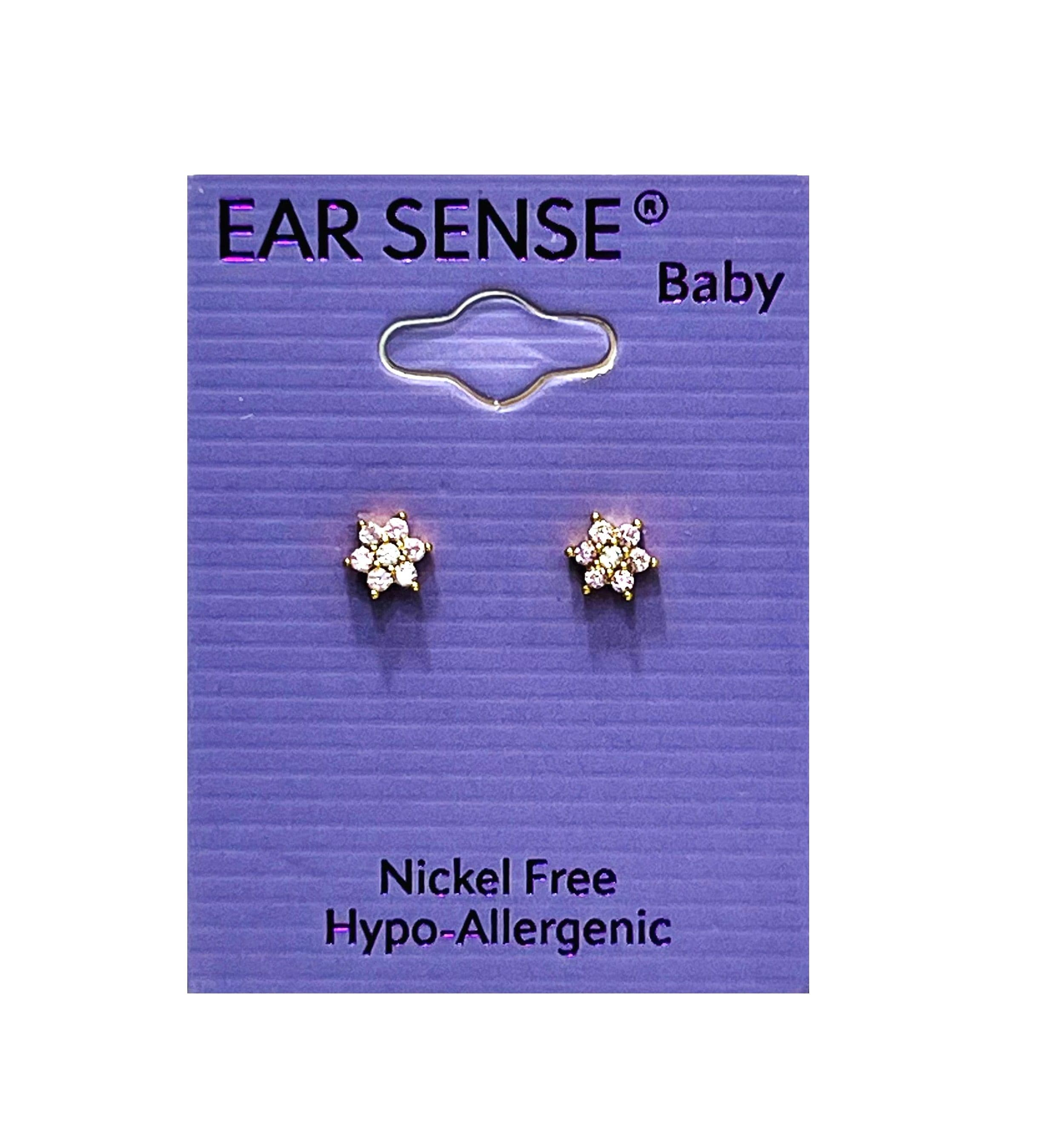 Ear Sense Nickle Free Hypo Allergenic Baby Ear Ring Model 05 Gold