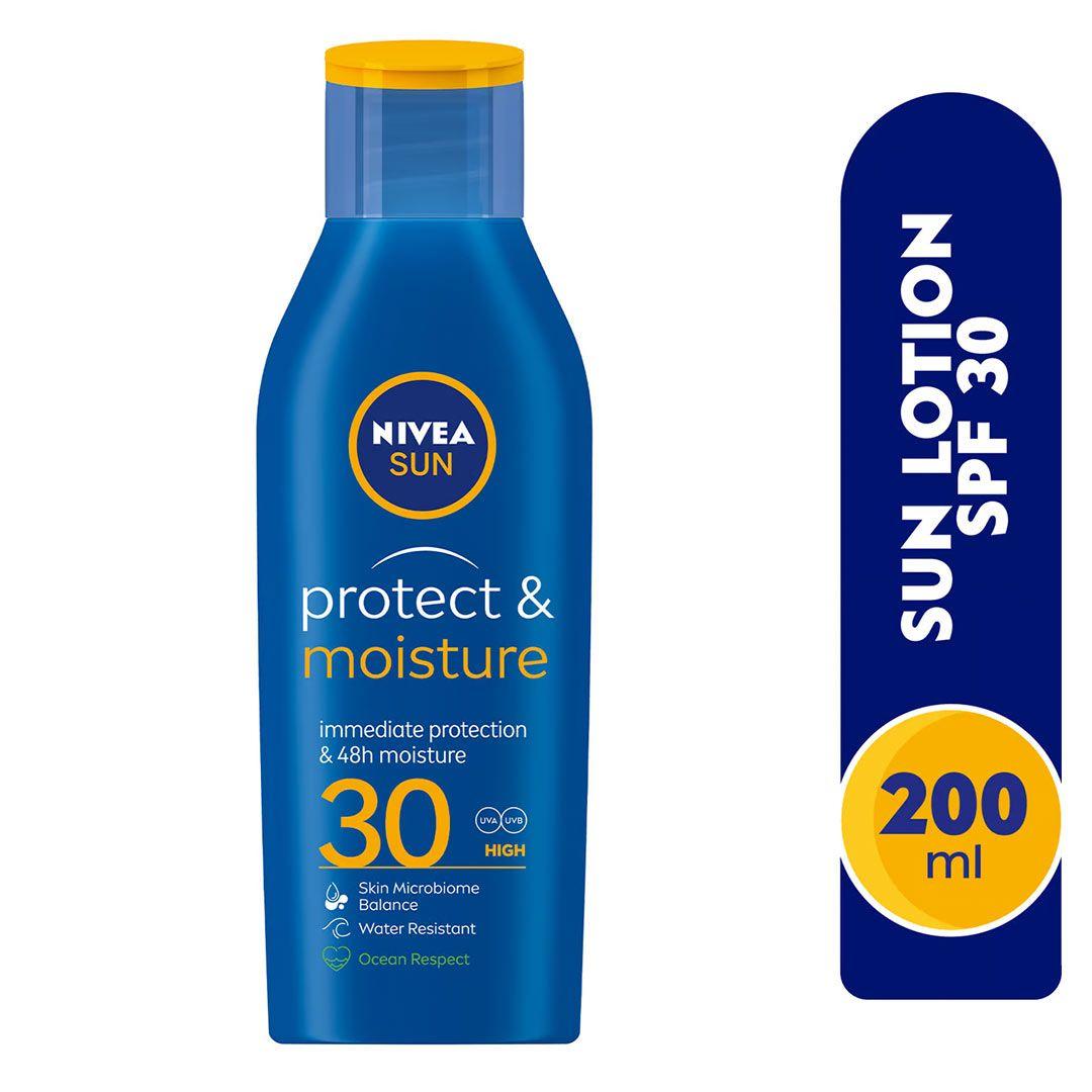 Nivea Sun Lotion Protect & Moisture Spf30 200Ml