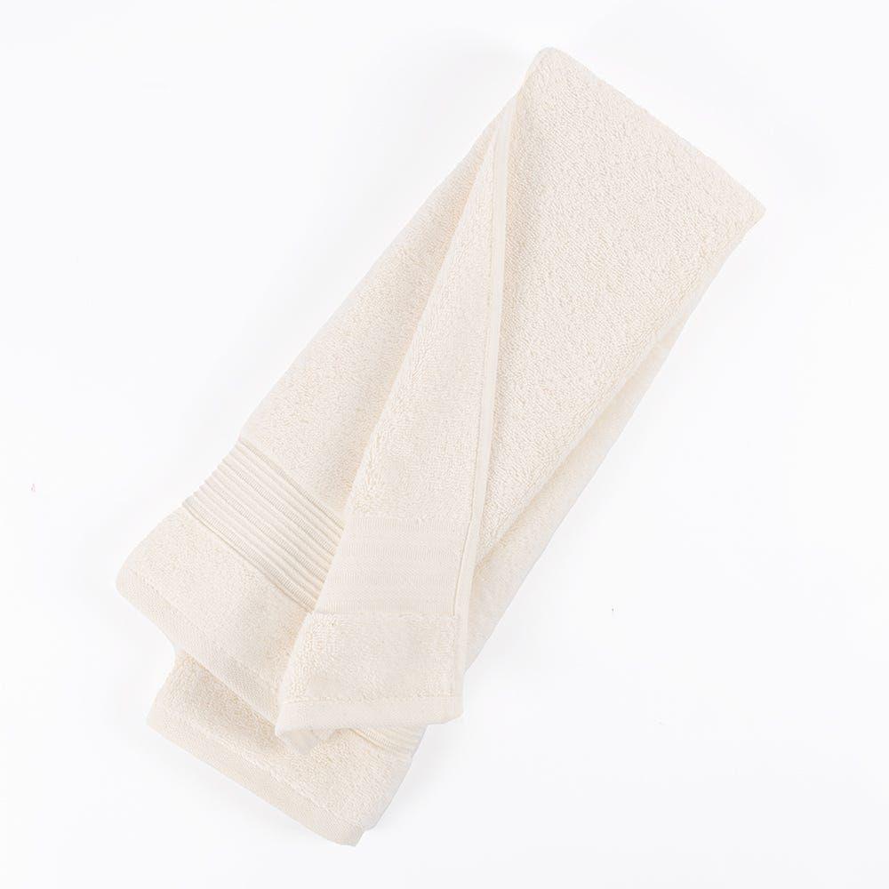 Serra Hand Towel, Ivory - 600 Gsm, 50X90 Cm