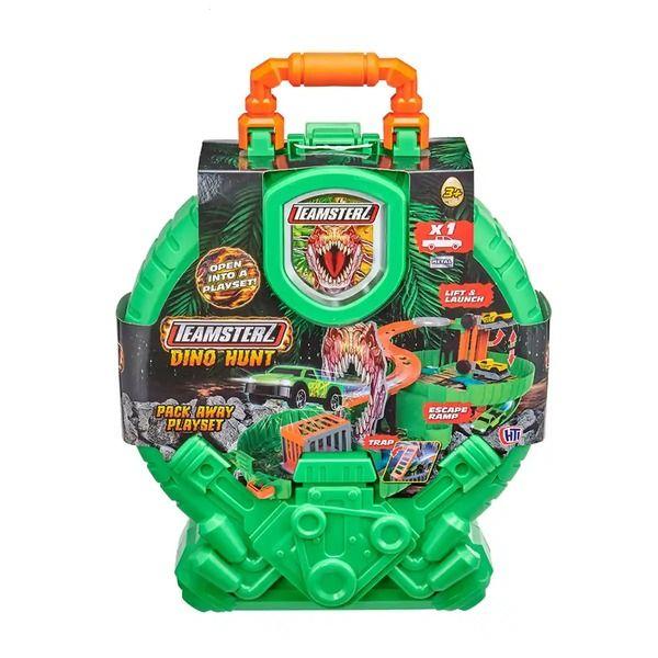 Teamsterz Dino Hunt Packaway Wheel With 1 Car