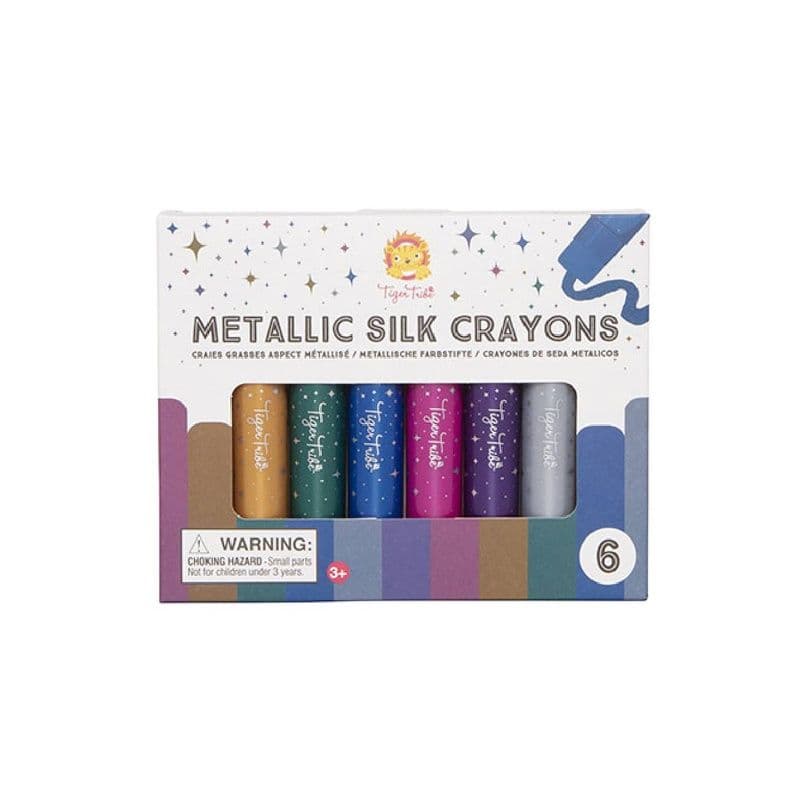 Tiger Tribe Metallic Silk Crayons
