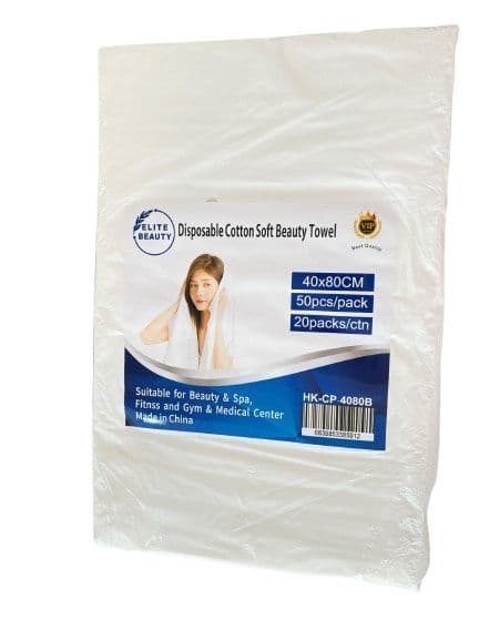Disposable Hair Towel 40X80Cm(50Pcs)