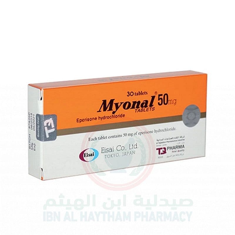 Myonal 50Mg Tablets 30'S