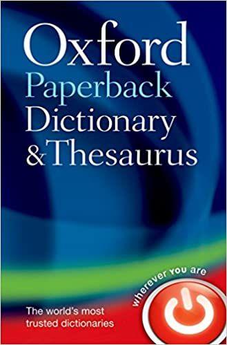 Oxford Paperback Dictionary & Thesaurus