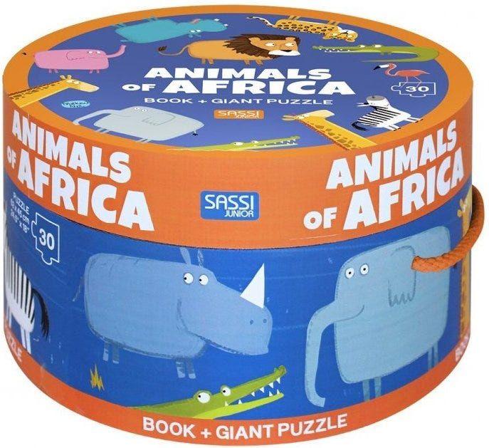 Round Boxes Animals Of Africa