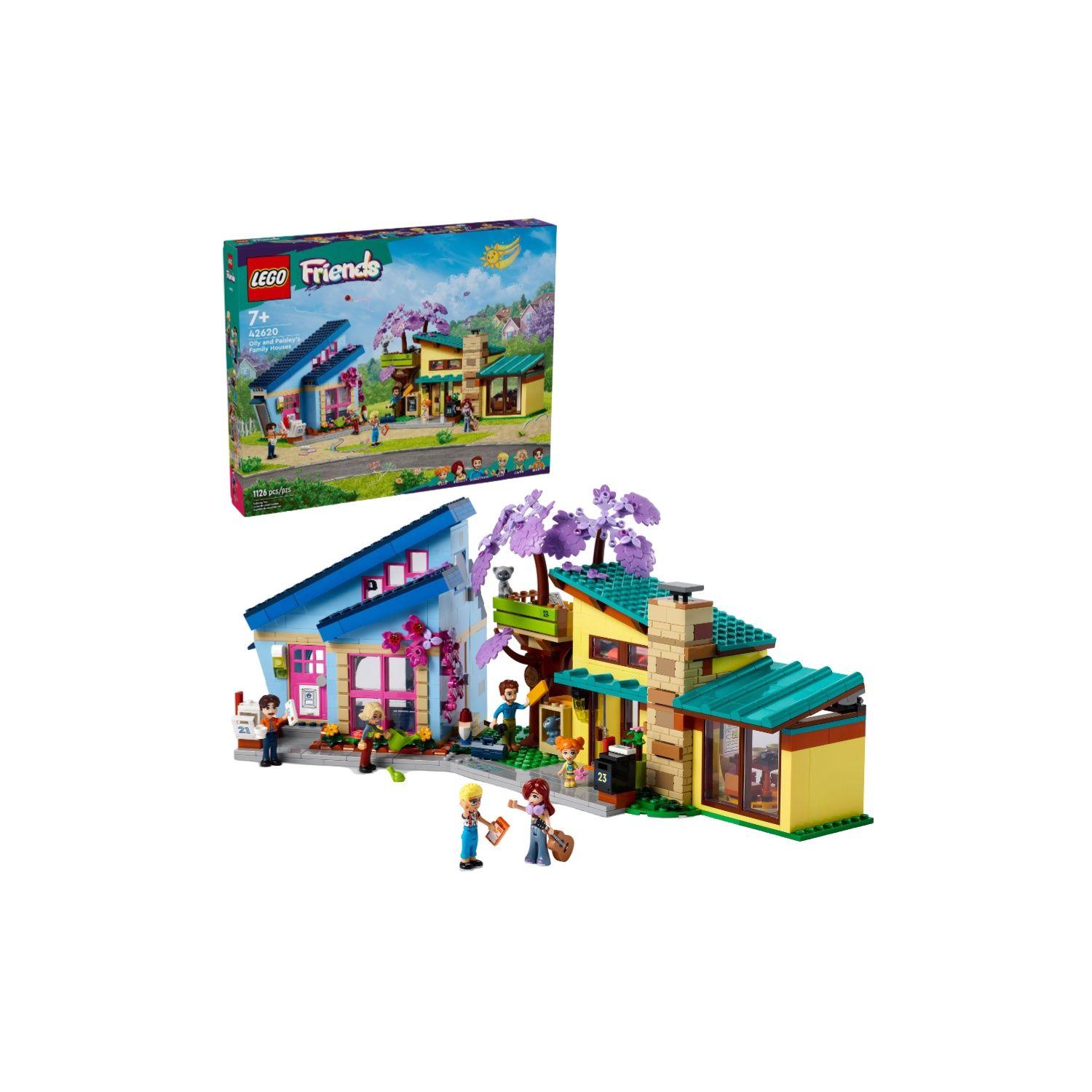 Lego Friends 42620 Olly And Paisley'S Family Houses