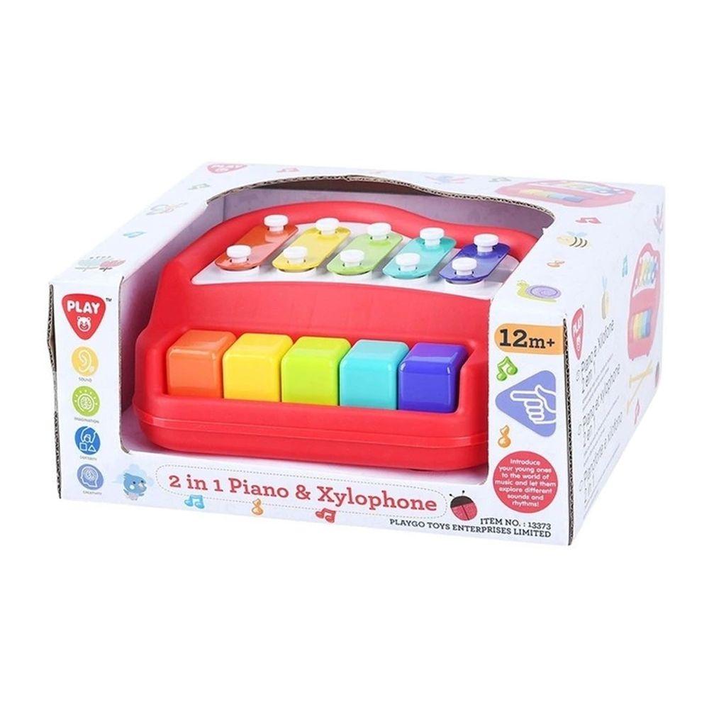 Playgo 2-In-1 Piano And Xylophone Musical Toy