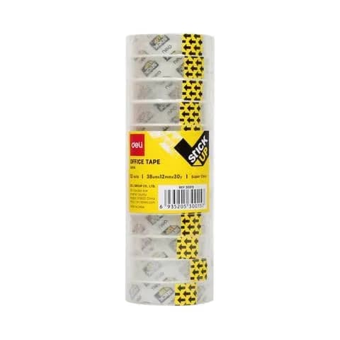 Deli Office Tape 12 Rolls