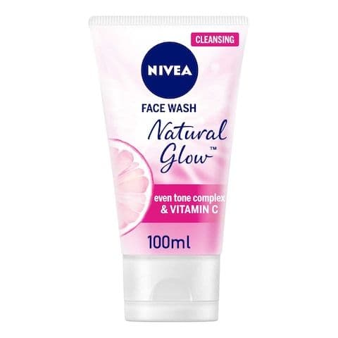 Nivea Face Wash Natural Glow 100Ml 