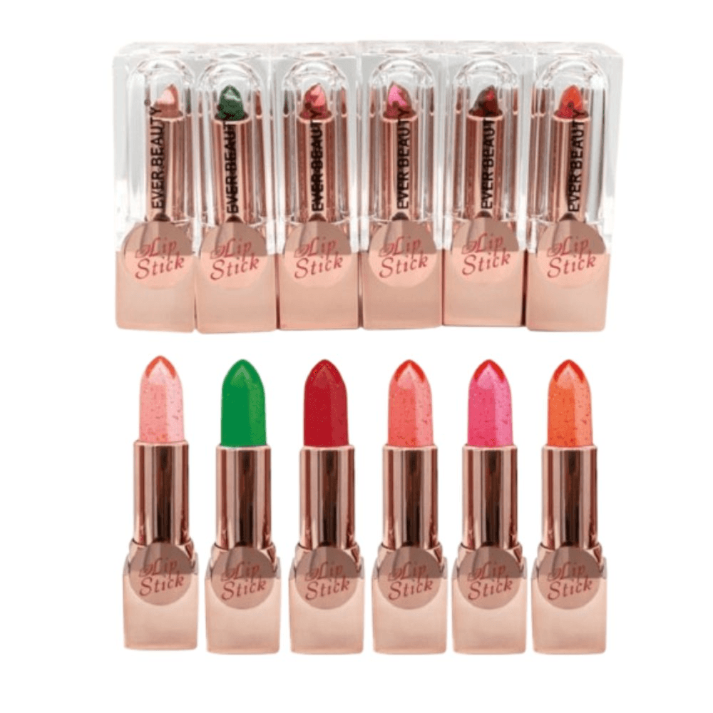 Ever Beauty Magic Color Change Gel Lipstick 6 Pcs