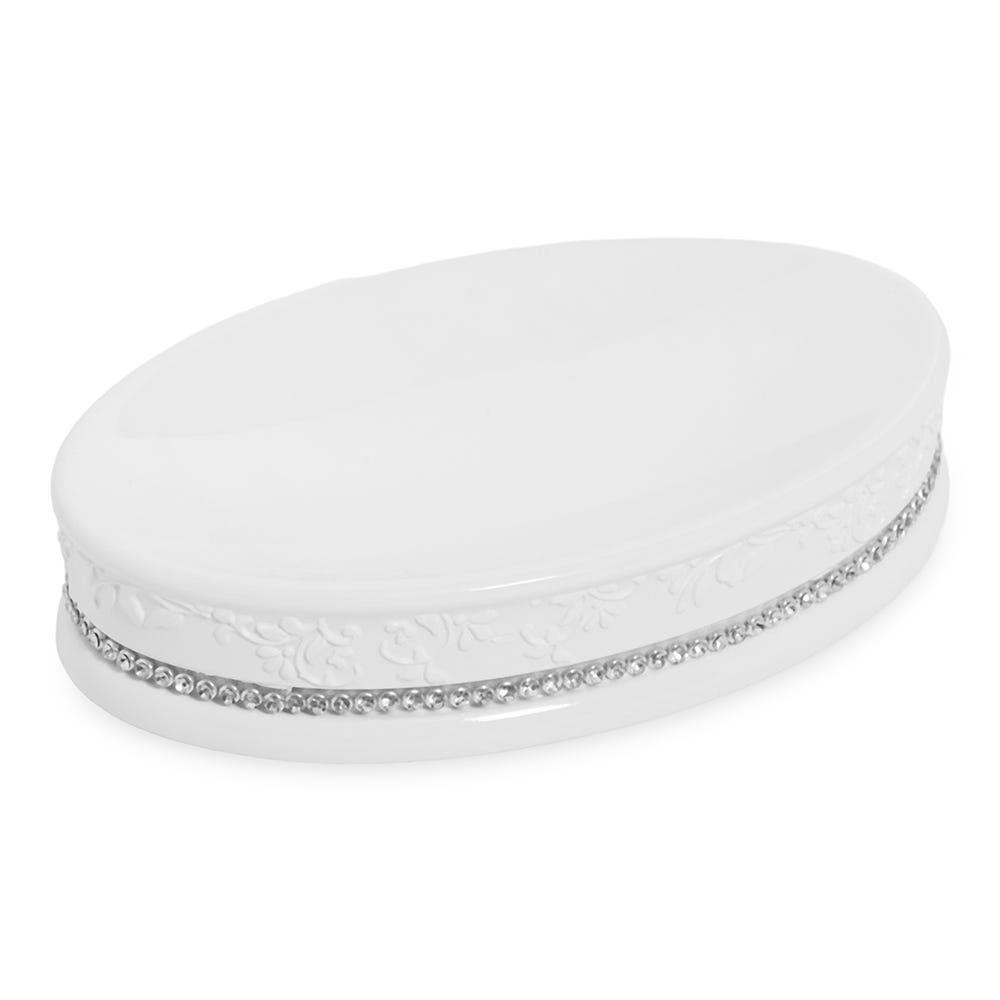 Kathy Soap Dish, White - 14X2.5 Cm