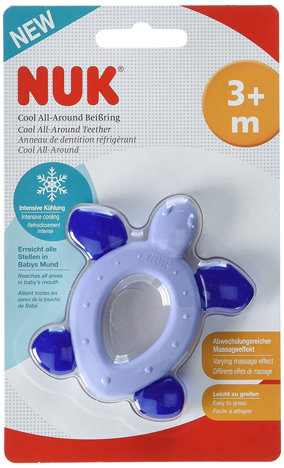 Nuk (Above 3 Month) Turtle Baby Cool Teether  1 PC