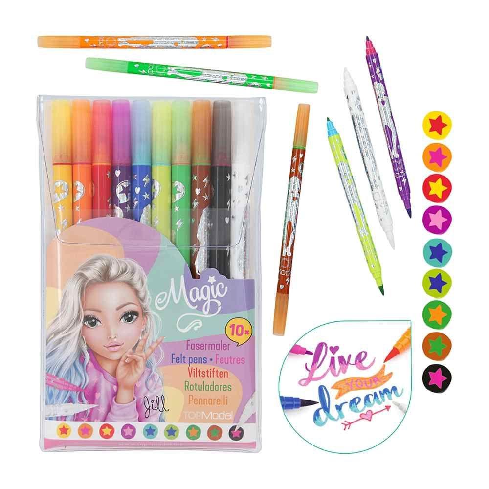 Topmodel Magic Double Marker (10 Pieces)