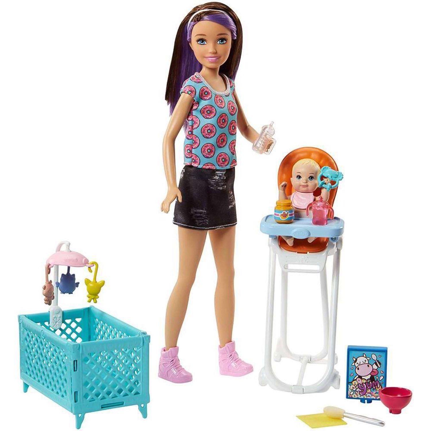 Barbie Skipper Babysitters Inc Playset (Styles May Vary)