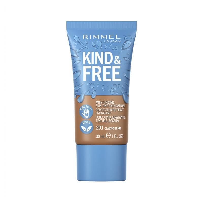 Rimmel London Kind & Free Moisturising Skin Tint Foundation 201 Classic Beige 30 Ml