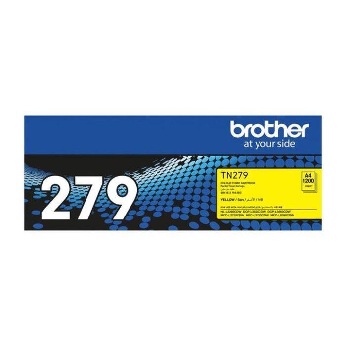 Brother Tn-279Y Yellow Toner For Hl-L32Series,Dcp-L35 Series,Mfc-L37 Series&Mfc-L8390Cdw,1,200 Pages