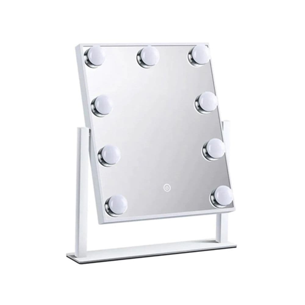 Green Lion Brightening 9 Led Makeup Mirror - White