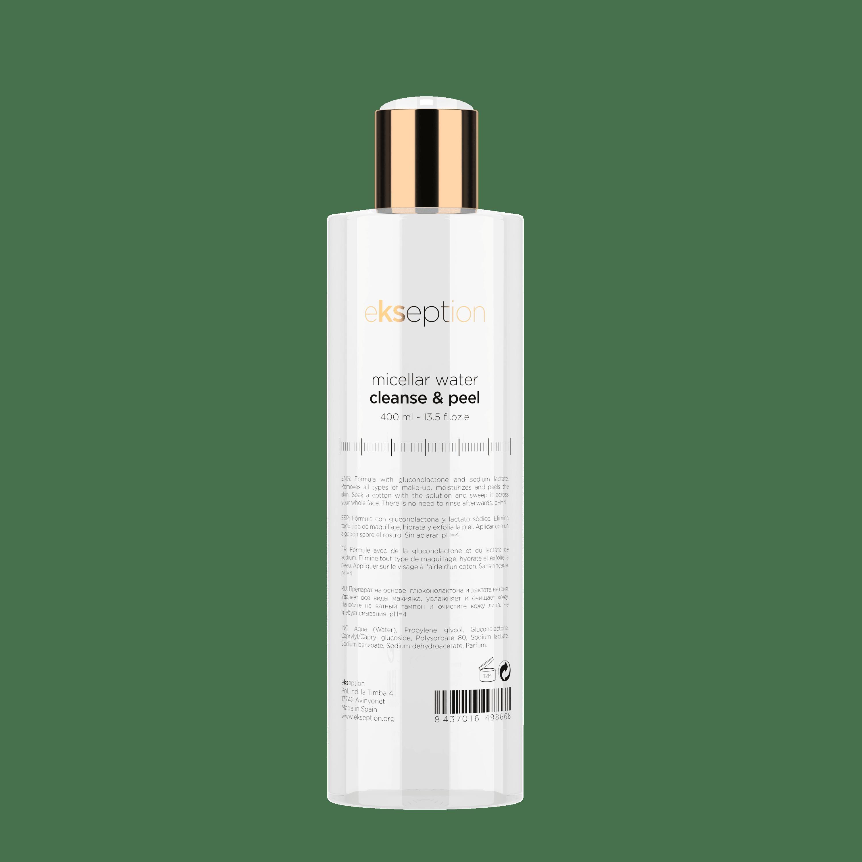 Ekseption Micellar Cleanser And Peel 400Ml