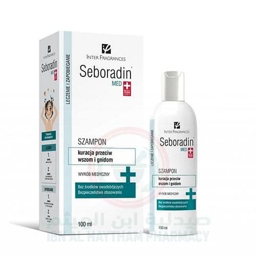 Seboradin Med Treatment For Lice And Nits Shampoo