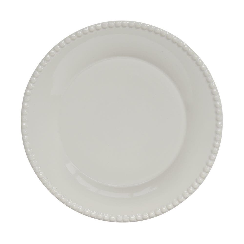 Tiffany Porcelain Dinner Plate, Grey - 26 Cm