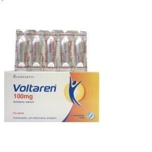 Voltaren 100Mg For Adult 5 Suppositories