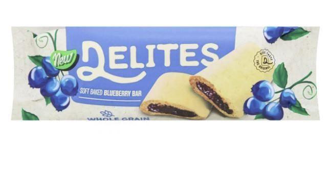 Delites Whole Grain Bar Blueberry 25gm