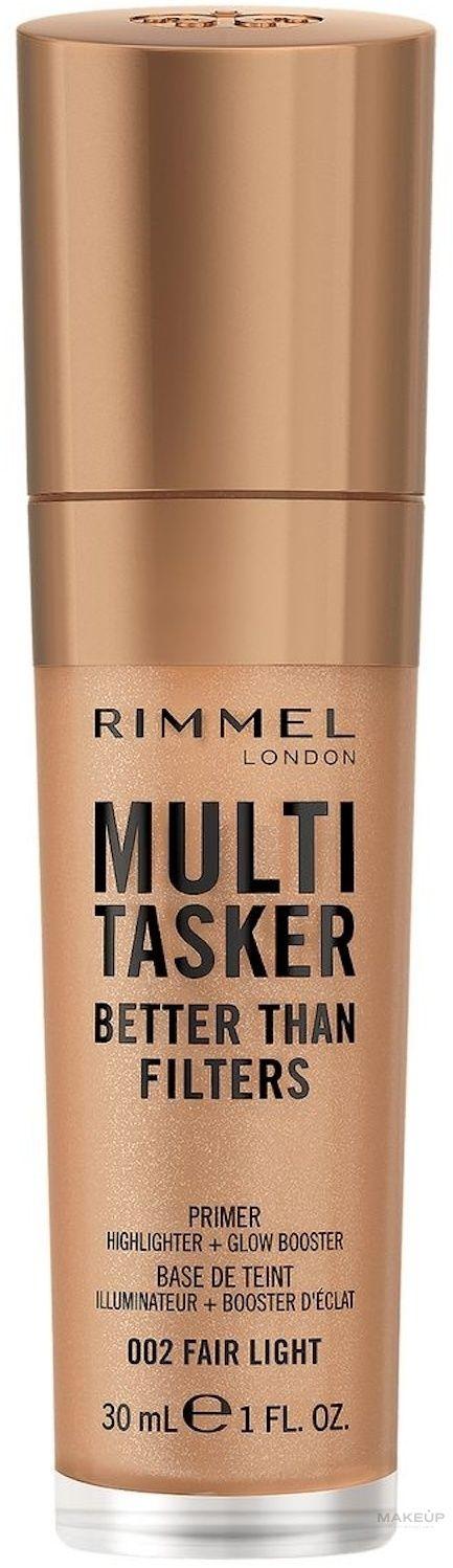 Rimmel London Multi Tasker Better Than Filters Primer 002 Fair Light 30 Ml