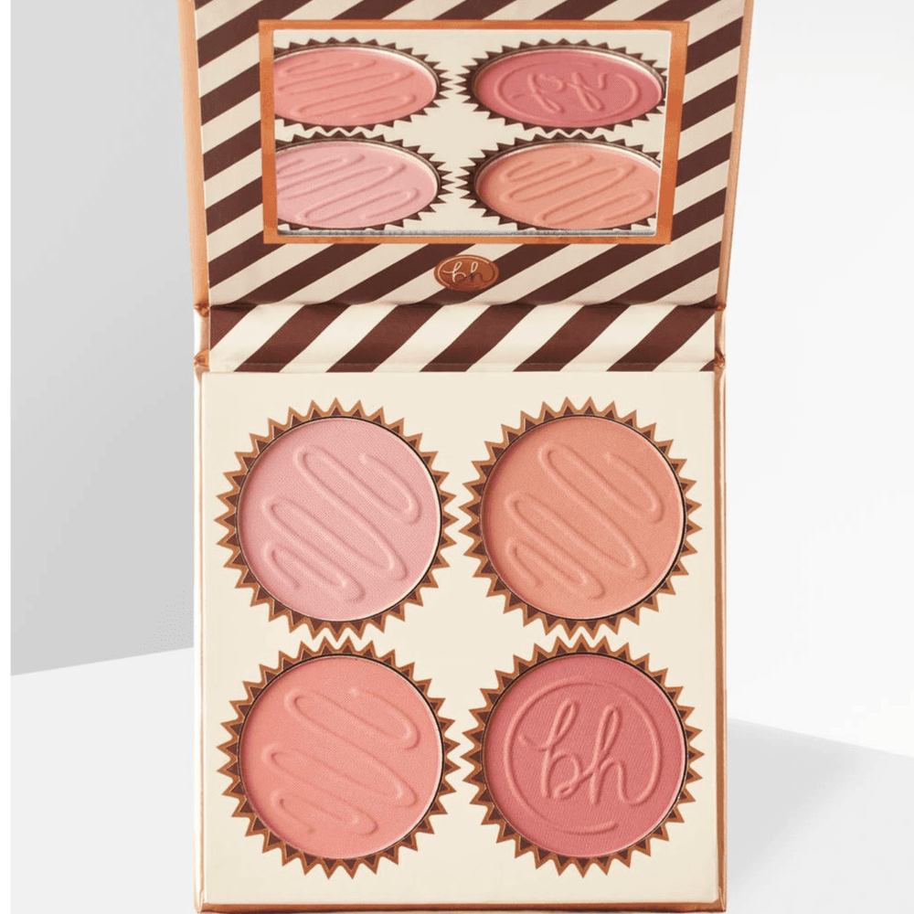 Bh Vannilla Cream Truffle 4 Color Blush Palette