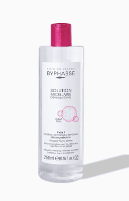 Byphasse Micellar Makeup Remover Solution Sensitive Dry Or Irritable Skin 250Ml