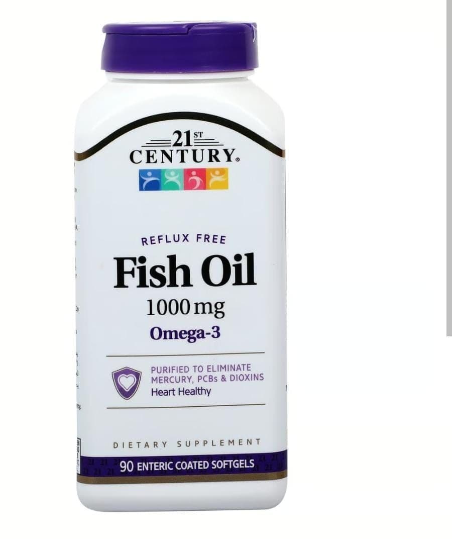 21 Ch Fish Oil 1000  Mg 90 S