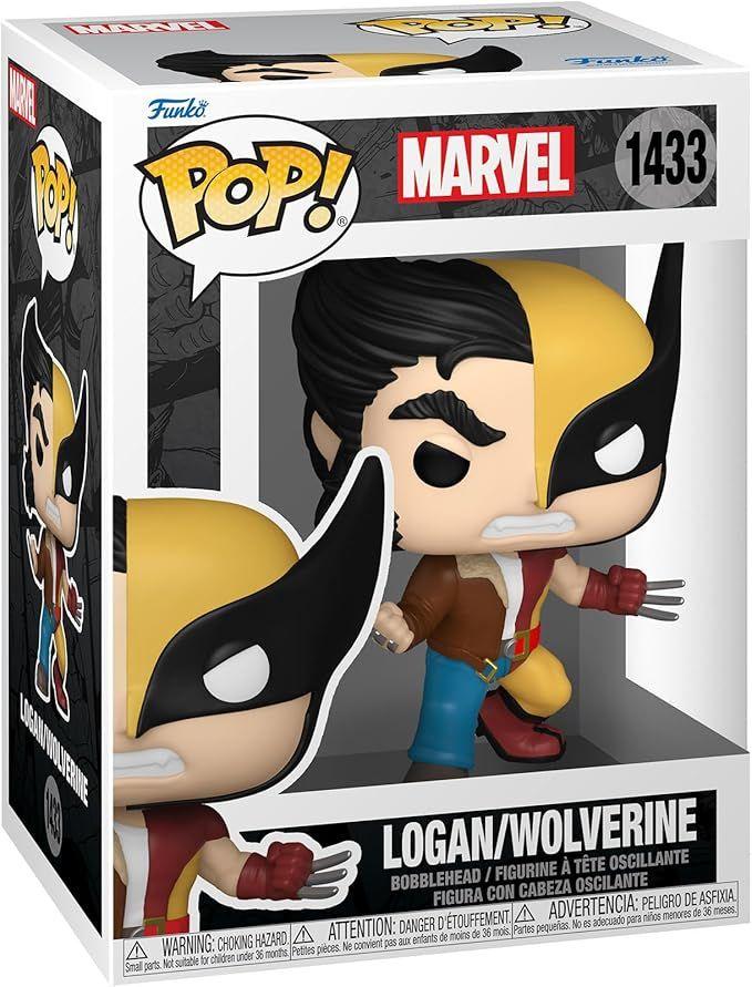 Funko Pop! Marvel: Split Wolverine/Logan‹ Vinyl Figures