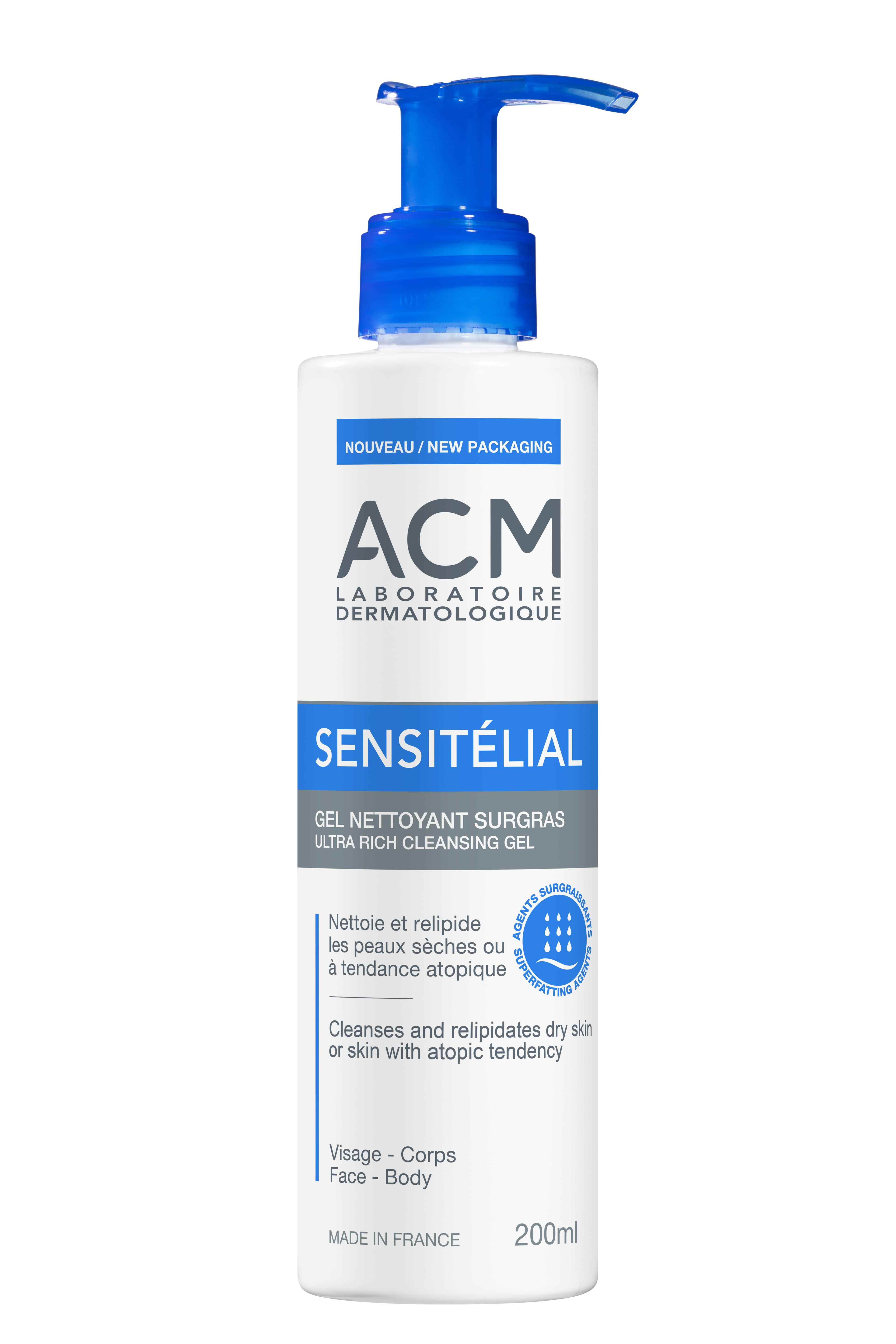 Acm Sensetilial Gel Nettoyant Ultra Rich Cleansing Gel  200 ML