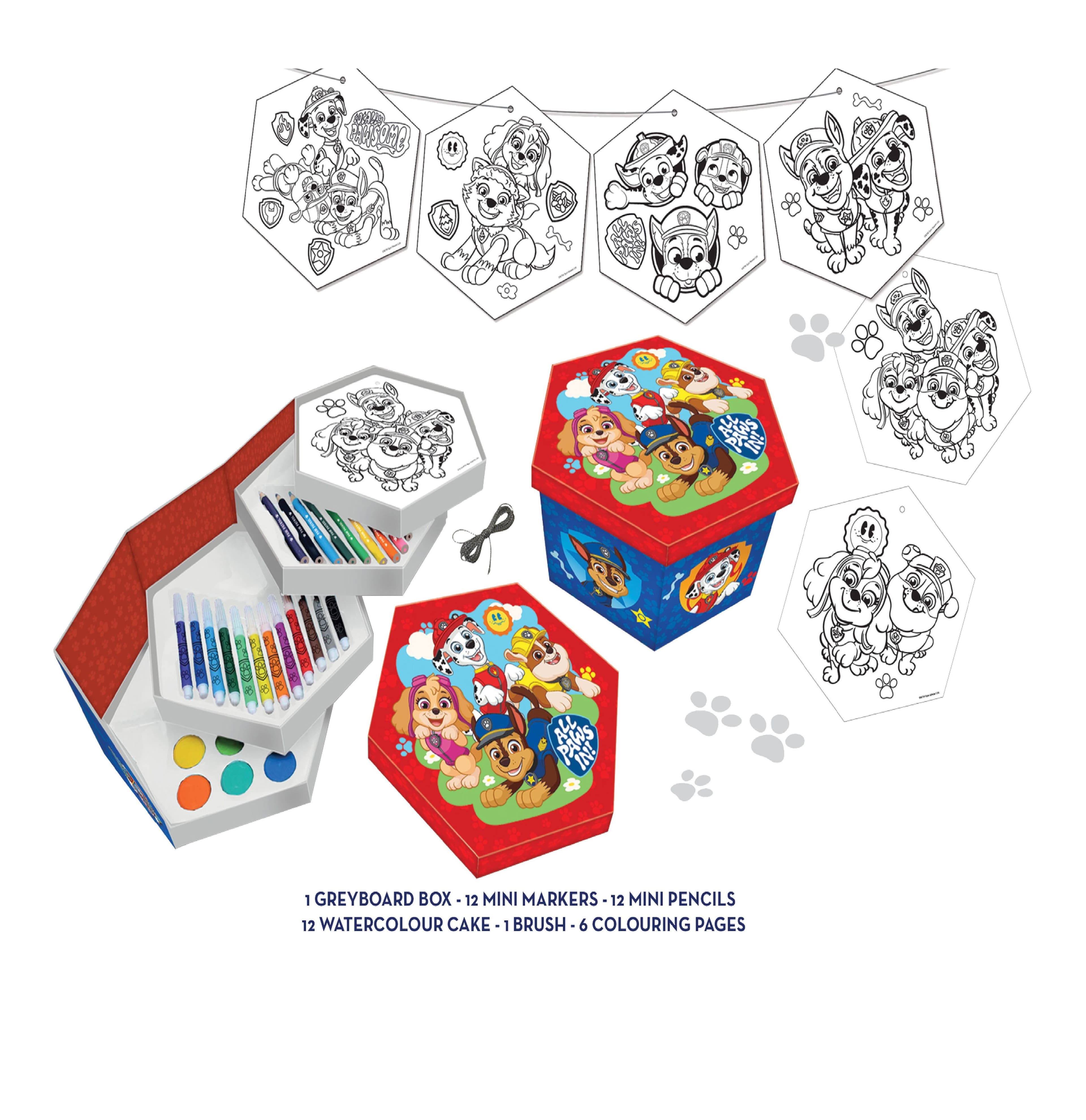 Paw Patrol Coloring Banner