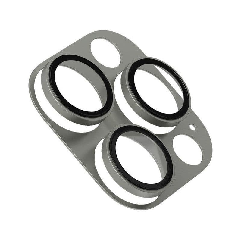 Levelo Trio Pro Camera Lens Protector -Iphone 16 Pro/Pro Max- Titanium