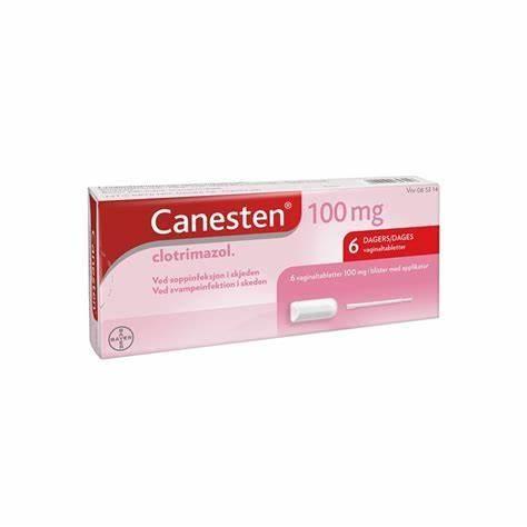 Canesten 100 Mg Vag. Tab 6'S