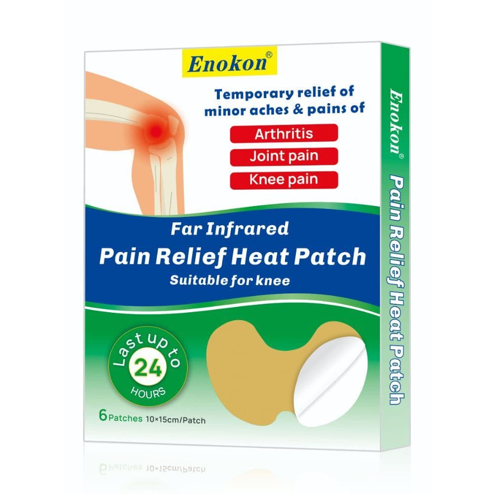 Enokon Far Infraredpain Relief Heat Patch 10*15 6PC