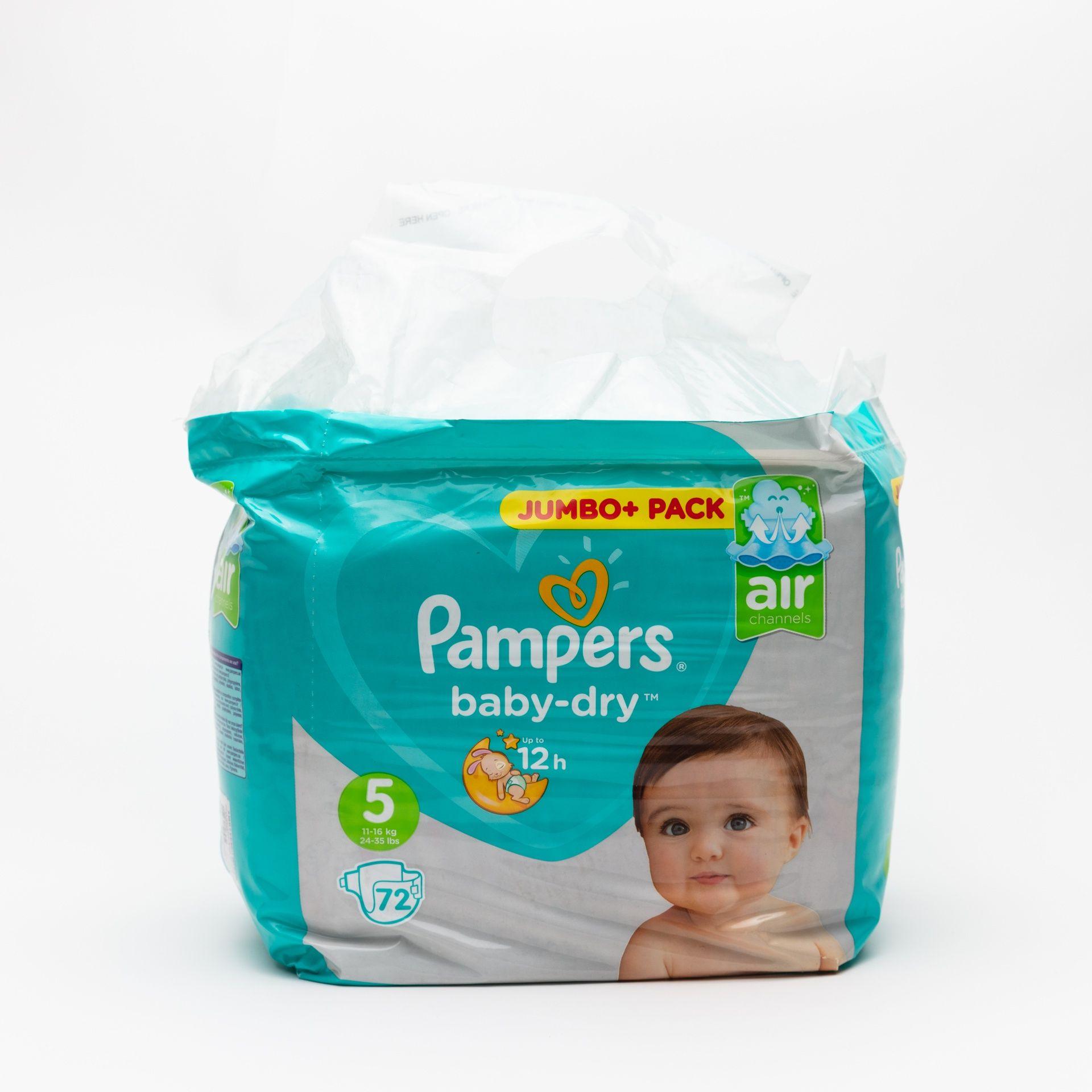 Pampers 5 Active Junior 11- 23Kg 72 Count