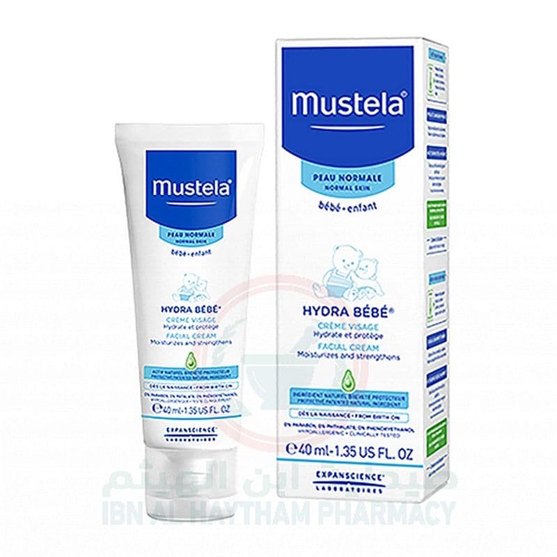 Mustela Hydra Bebe Facial Cream 40Ml