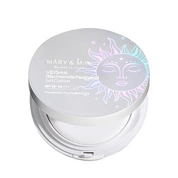 Mary&May Vegan Niacinamide Panthenol Sun Cushion Spf50+ Pa++++ 25G