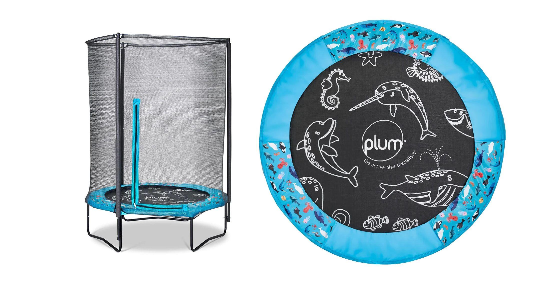 Plum 4.5Ft Plum Junior Ocean Trampoline & Enclosure With Sounds