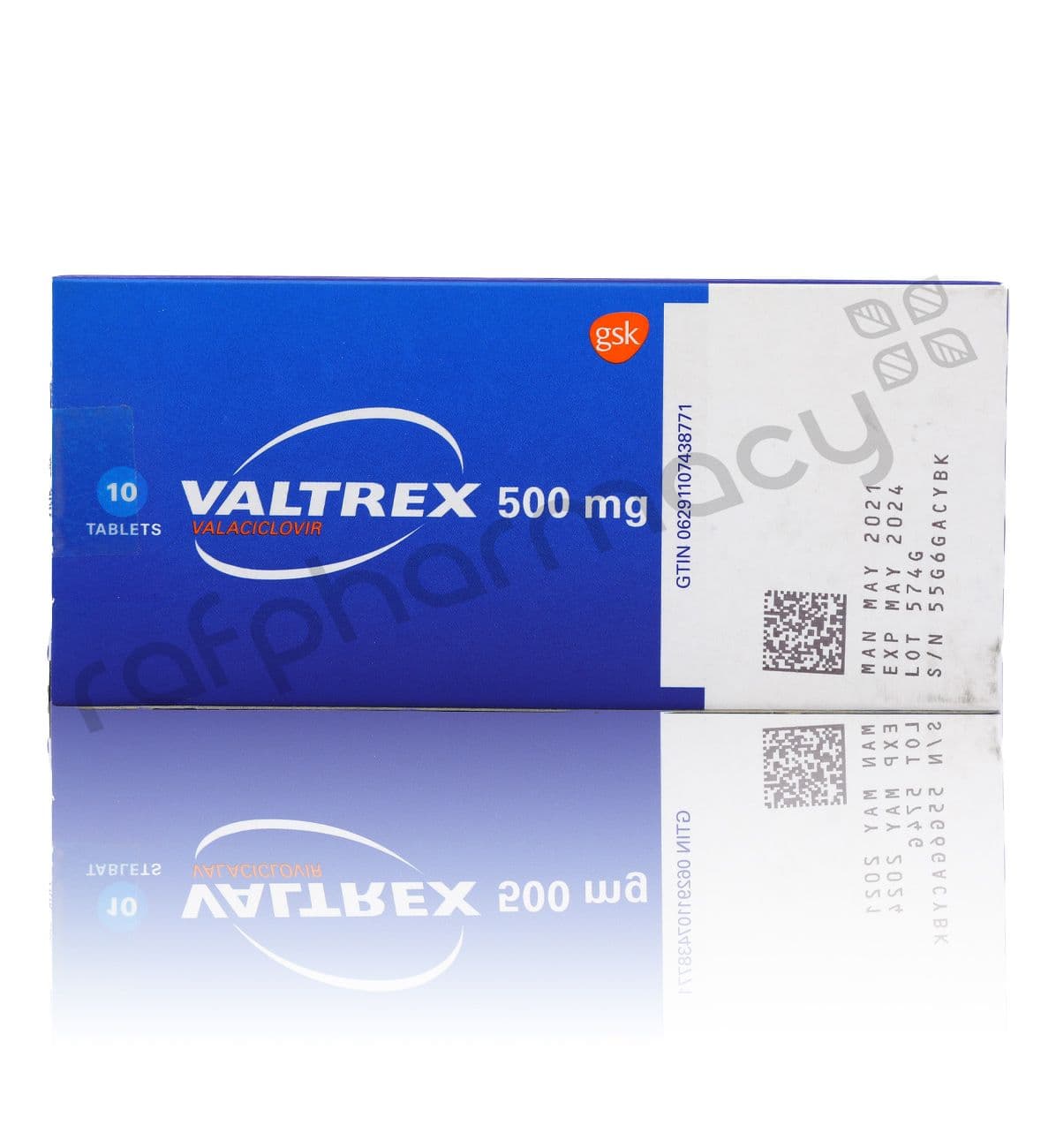 Valtrex 500Mg Tab 1X10'S