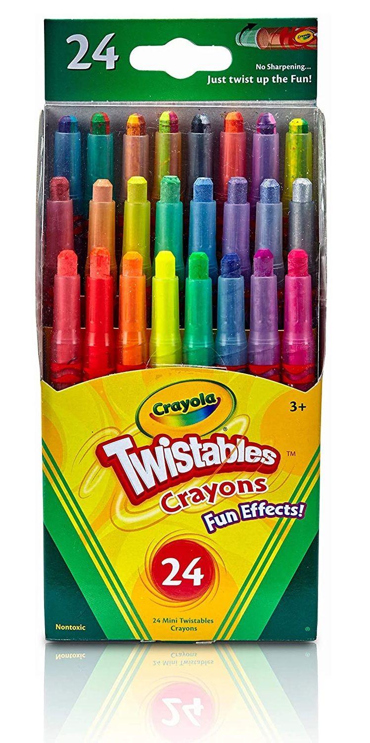 Crayola 24 Twistable Fun Effects Crayons