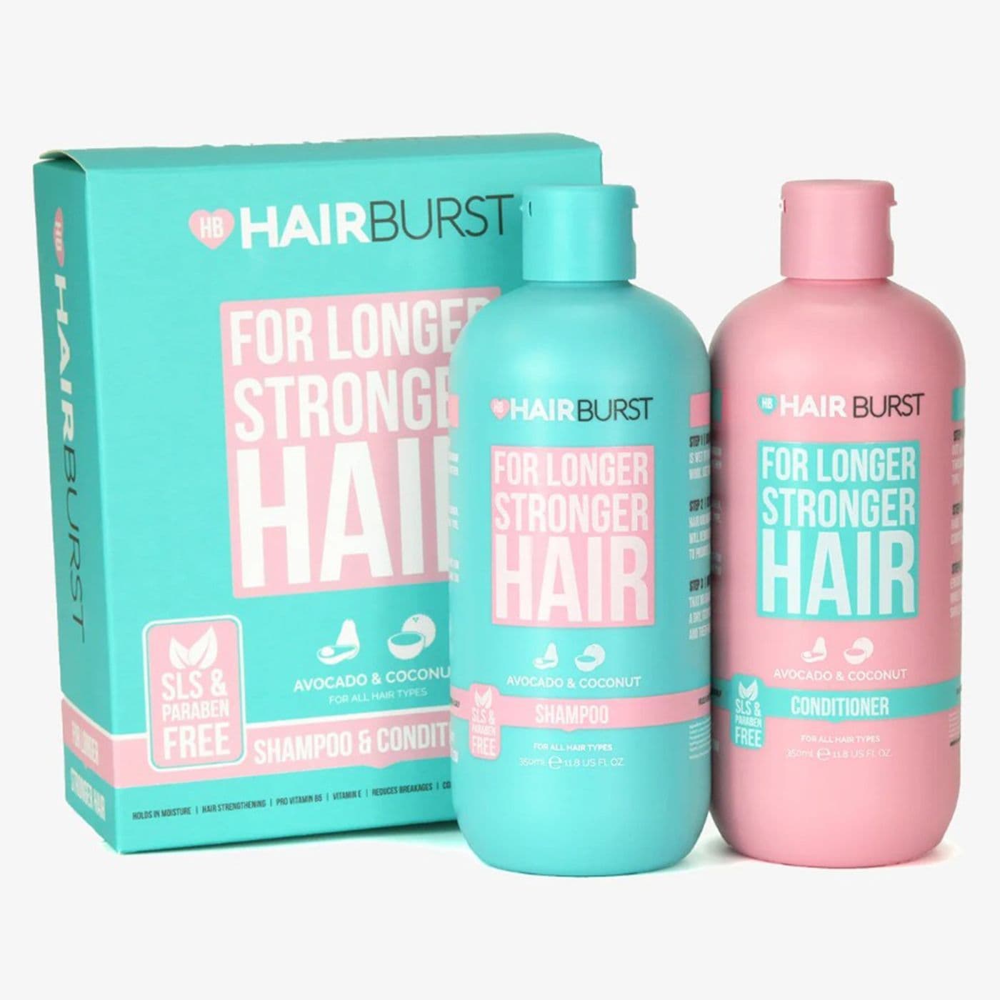 Hairburst Shampoo & Hair Conditioner  350 ML