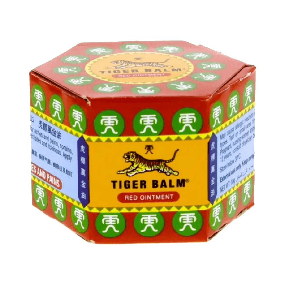 Tiger Balm Ointment 10Gm - Red