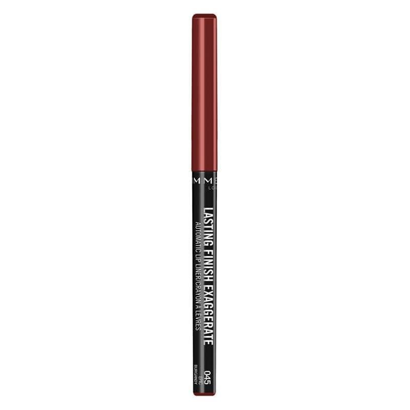 Rimmel London Lasting Finish Exaggerate Automatic Lip Liner 045 Epic Burgundy 0.25 Gm