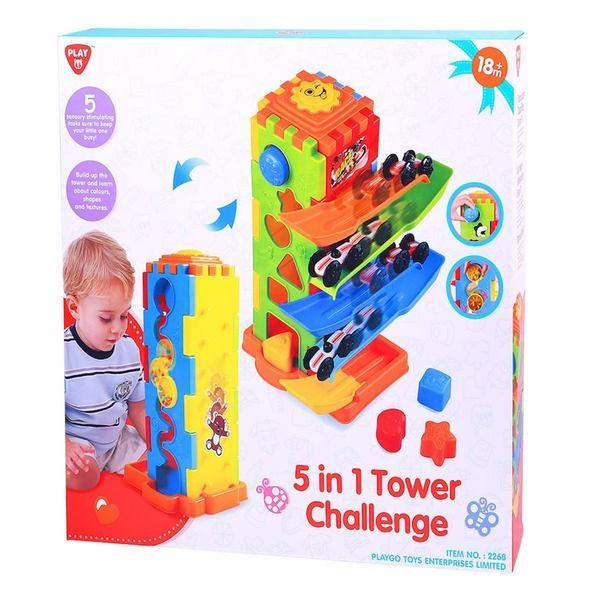 Playgo 5 In 1 Tower Challenge