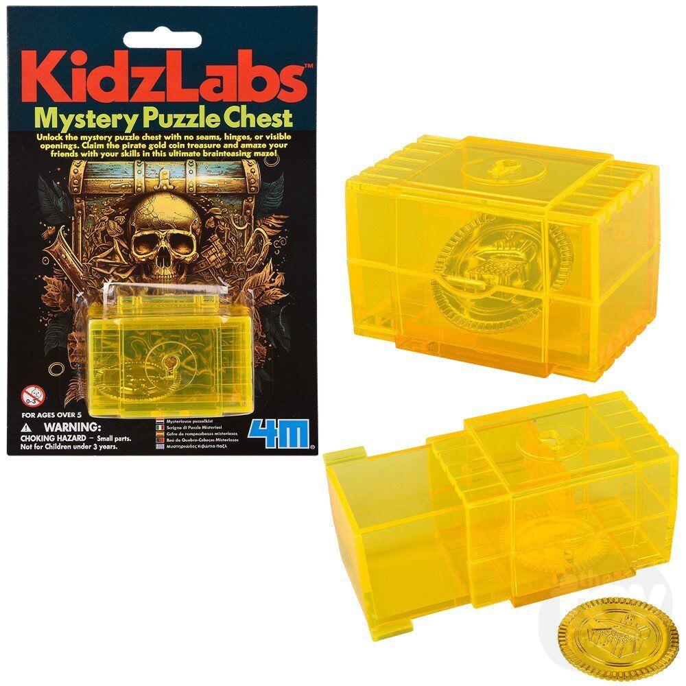 4M Kidzlabs Mystery Puzzle Chest Se