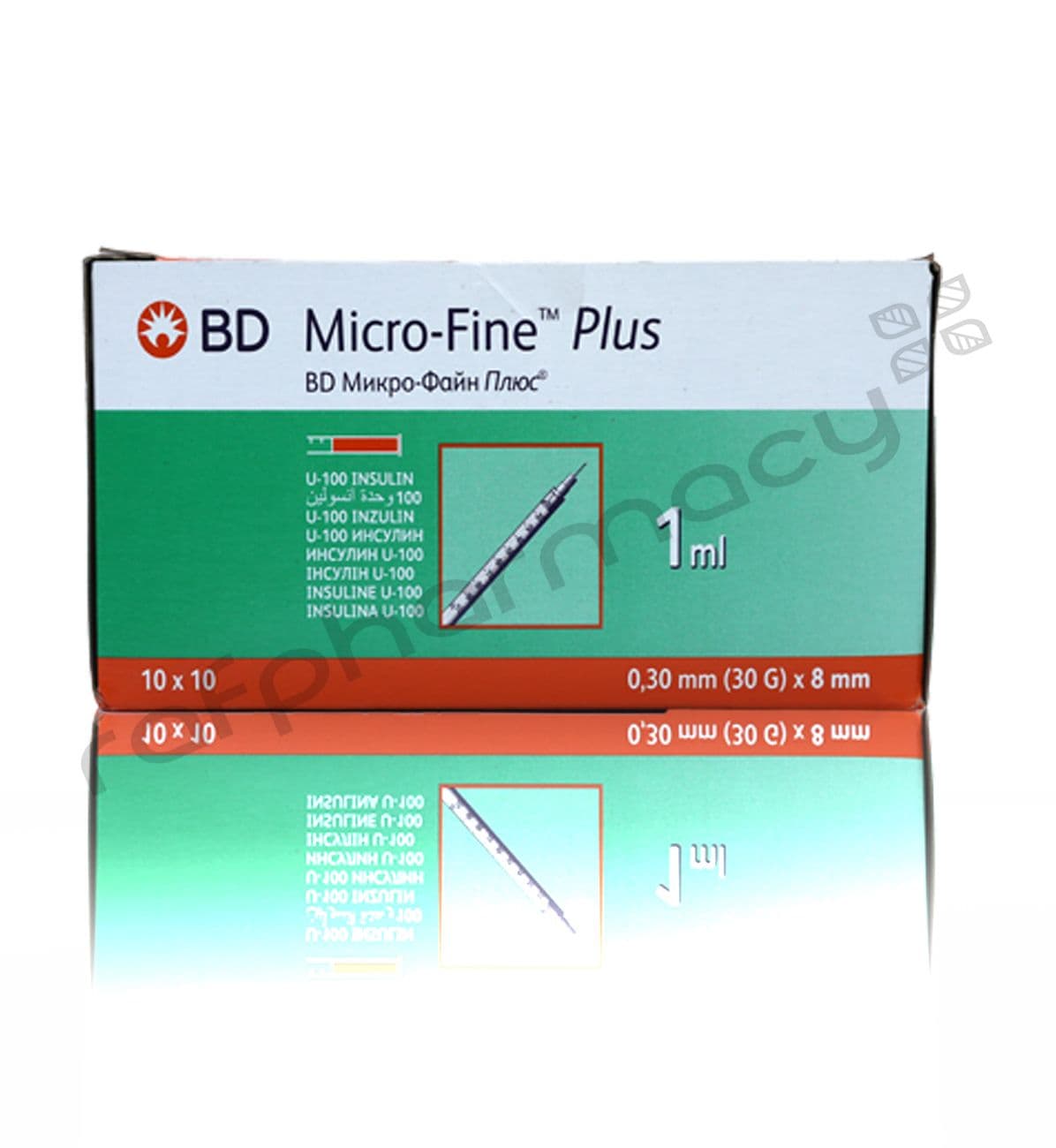 BD Micro Fine Syringe (1 ml, 10x10 = 100's)