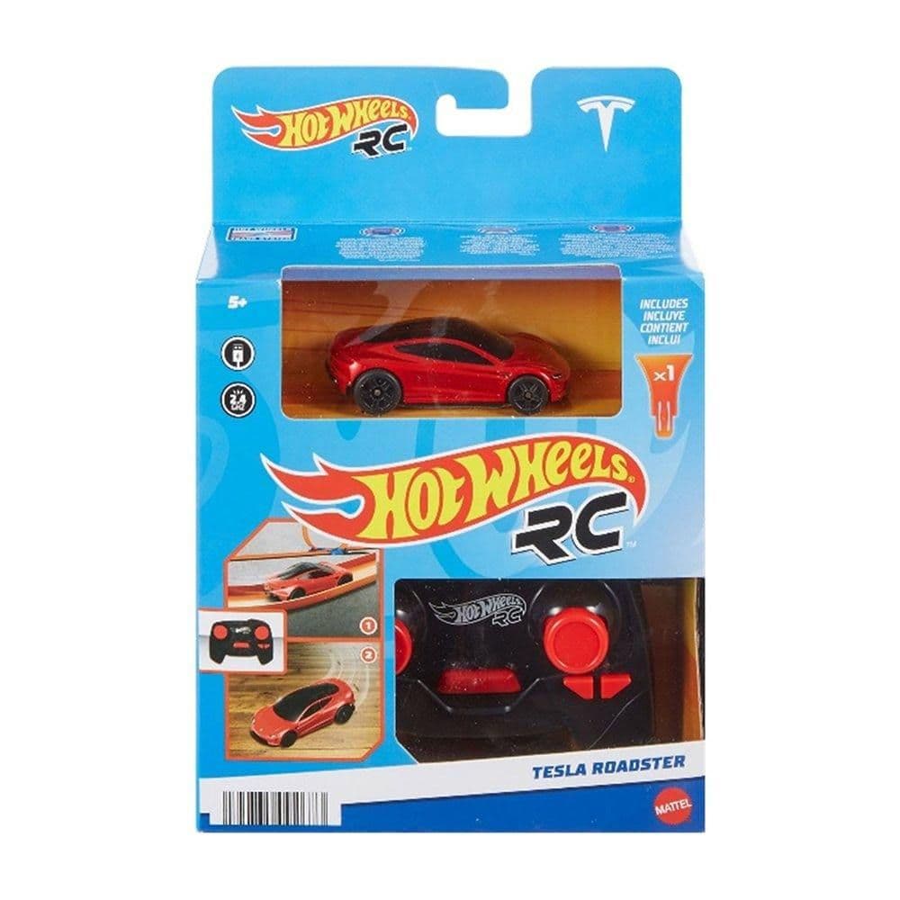 Hot Wheels Tesla Roadster 2.4 Ghz Rc Car (1:64)