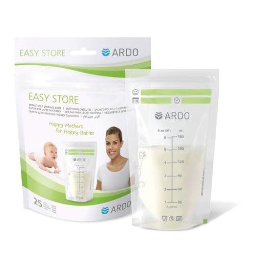 Ardo 63.00.334 Easy Store Breast Milk Storage Bag
25Pcs 